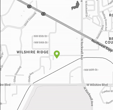 Map of The Summit Martial Arts oklahoma location