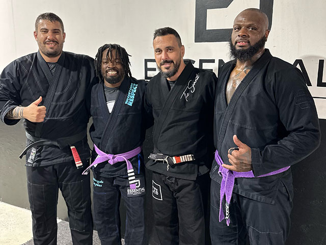 instructors1 four Jiu Jitsu coaches